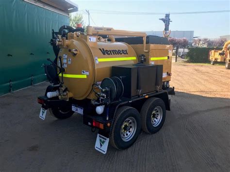 trailer mounted vacuum excavator